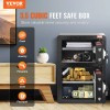 3.5 Cu.ft Double Door Safe Box with Key Lock &