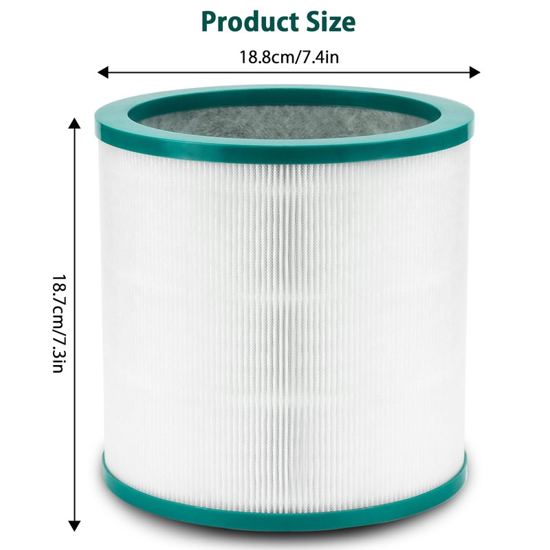 iAmoy Replacement HEPA Filter Activated Carbon Compatible with Dyson TP00