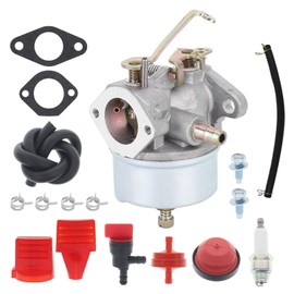 Carburetor for Tecumseh H30 H50 H60 HH60 HH70 Engine, for Troy Bilt Tillers 5HP 6HP 4 Cycle 2 Stage Snowblower