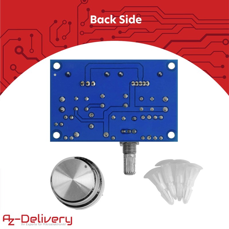 AZDelivery XL4016E1 (Poti) XH-M401 DC-DC Step Down Converter