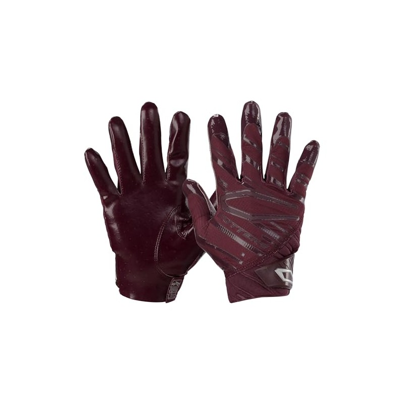 Cutters Football RevPro 6.0 Receiver Glove Solid CG10680 S Maroon