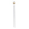 Water Level Electrode Probe 2 Pin PTFE Insulation Brass Stainless
