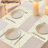 Shelf & Drawer Liner for Kitchen Cabinets Non-Adhesive Gold 12in
