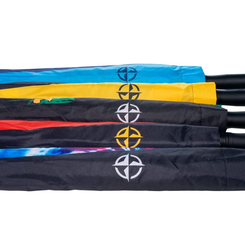 Innova Discs Flow Square Disc Golf Umbrella - Black/Yellow