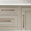 khtumeware 2 Pack 8 Inch(203mm) Brushed Antique Copper Cabinet Pulls
