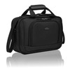U.S. Traveler Rio Rugged Fabric Expandable Carry-on Luggage Set, Black,