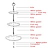 3 Tier Plastic Cupcake Stand Dessert Cupcake Stand Cakes Fruit