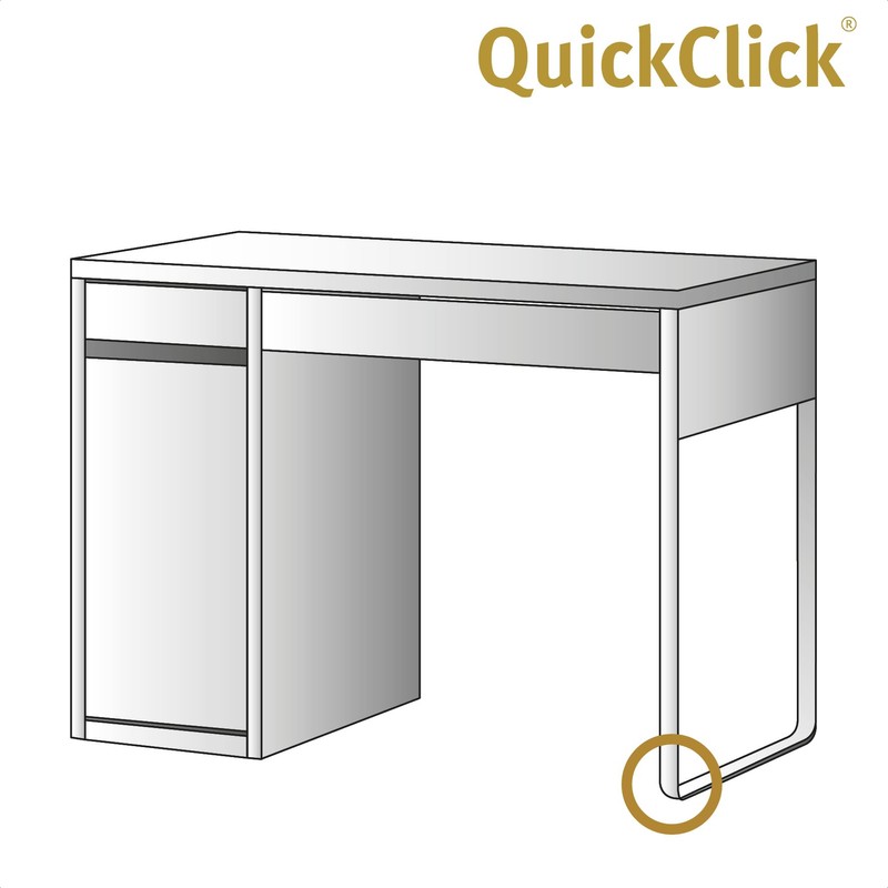 WAGNER QuickClick® tandem chair glides // set of 8 replacement