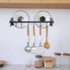 Dseap Pot Rack - Pots and Pans Hanging Rack Rail
