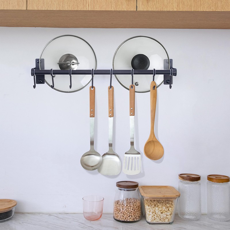 Dseap Pot Rack - Pots and Pans Hanging Rack Rail