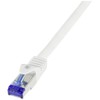 Logilink C6A031S RJ45 CAT 6a S/FTP 1 m White Pack