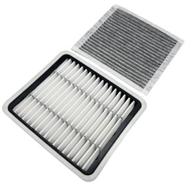 Engine & Cabin Air Filter Fit for 2001-2005 Lexus IS300 L6 3.0L Replace 17801-46080 87139-48020 1780146080 8713948020