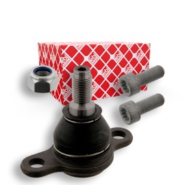 febi bilstein 29772 Ball Joint with locking nuts and screws, pack of one
