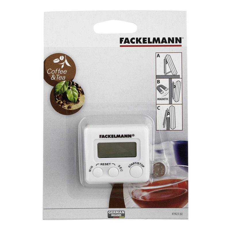 Fackelmann Timer LCD Display Packed on Card