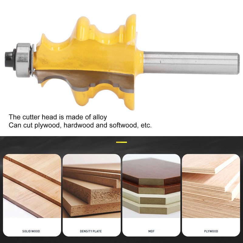 Picture Frame Router Bit Carbon Steel Alloy Door Molding Woodworking