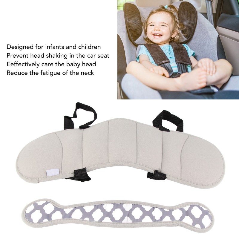 Toddler Car Head Support Strap Reduce Neck Fatigue Adjust Length