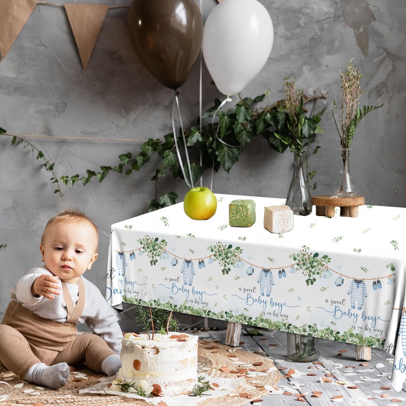 Lenyunge - Mantel para bebé, decoración del día de la