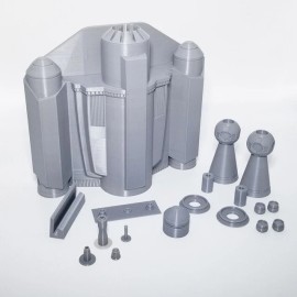 Phoenix Din Djarin Raw DIY Jet Pack Kit | Includes Mount! - Medium