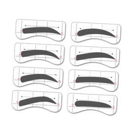 Ipetboom Eyebrow Stencil Set 32 Pairs of Templates for Accurate Tracing Makeup Tools