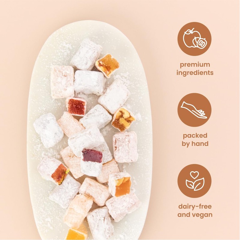 Liberty Orchards, Sugar Free Aplets & Cotlets - Vegan Gourmet
