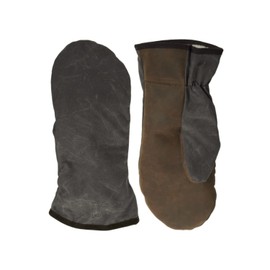 Stormy Kromer Waxed Tough Mitts - Water-Resistant, Goatskin Palm, Warm, Winter Mittens
