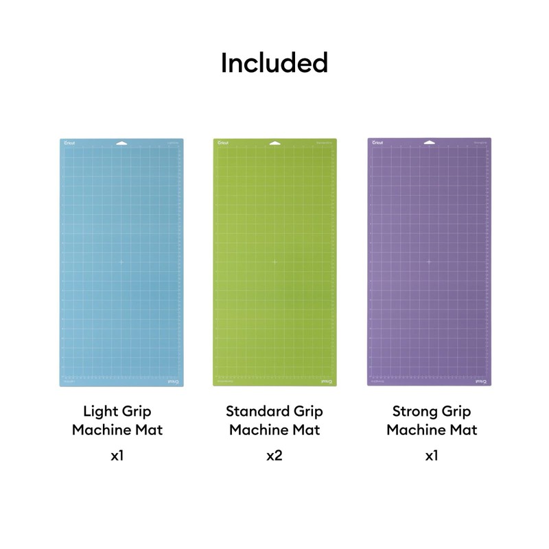 Cricut Cricut Mat Variety Pack (4 Count, 12in x 24in)