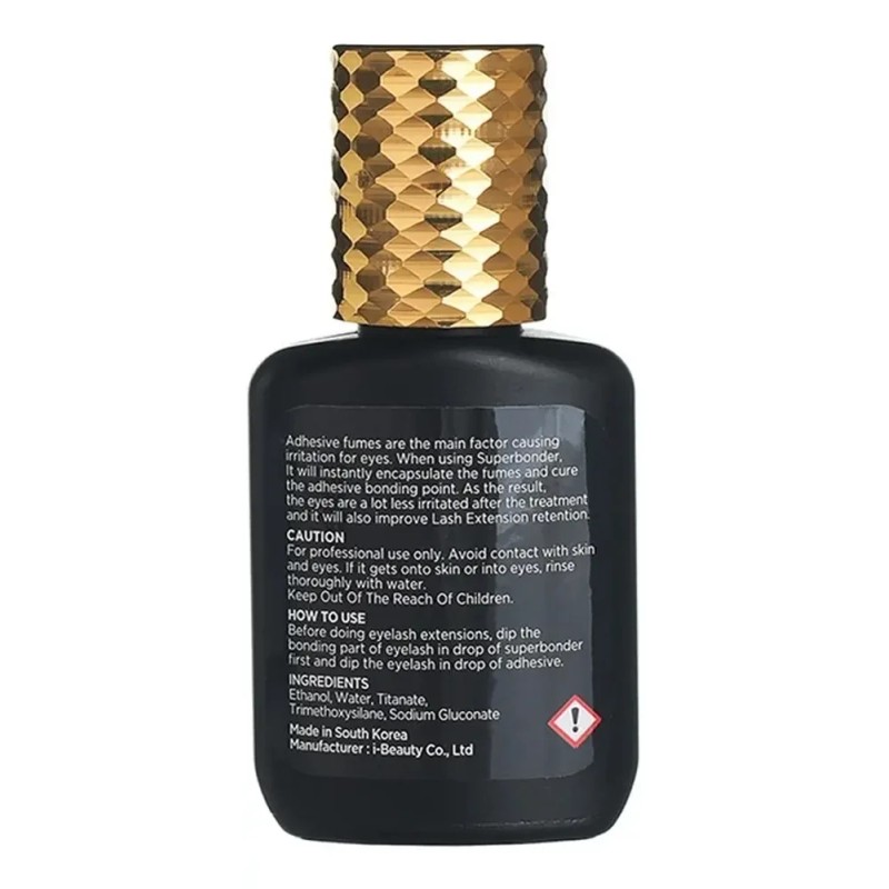 Super Bonder Ib Sellador Profesional Extensiones Pestañas Seda 15ml