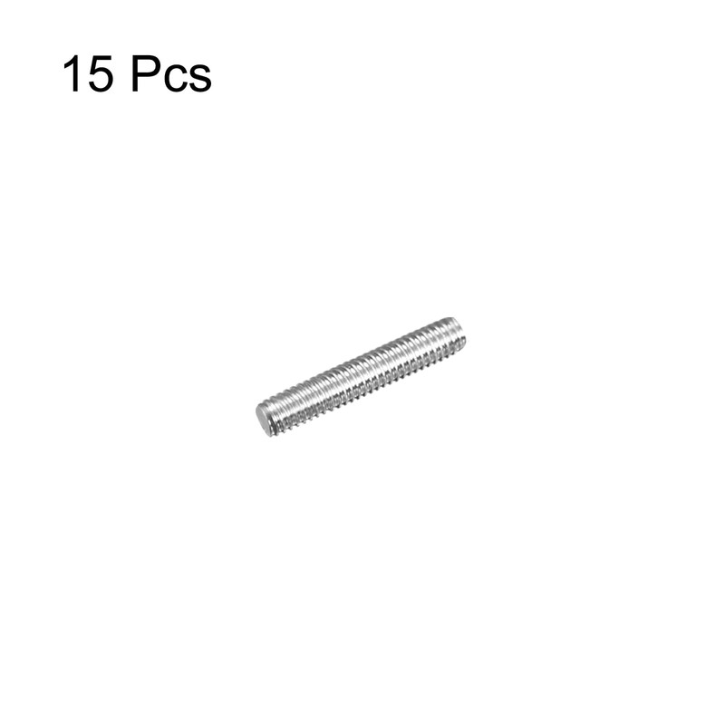 sourcing map Fully Threaded Rod M4 x 20mm 0.7mm Thread