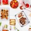E-far Baking Sheet with Rack Set, 9.5” x 7.3” Stainless