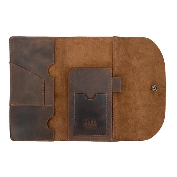 Hide & Drink, Leather Passport & Card Organizer, Holds Up
