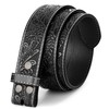 BELTROAD Western Leather Belt Strap for Men Women Cowboy Cowgirl