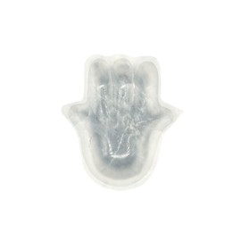 BFA ROCk selenite hamsa bowl - selenite bowl for crystals charging stone, dish sculpture charged healing energy bowls, stones cleansing crystal health of rock gemstone plate spiritual decoration