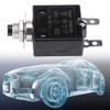 KIMISS Plastic Metal Reset Thermal Switch with Waterproof Button Circuit