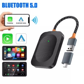 AUIMSOCO For 2017-2024 Honda Pilot Wireless Carplay box Android Auto Adapter Converter