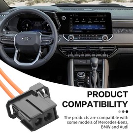 YACSEJAO Auto Fiber Optical Optic Loop Cable 1M/3.3FT Anti-Pull Waterproof High Temperature Resistant PBT Audio Amplifier Car Most Fiber Optic Cable (Male to Male)