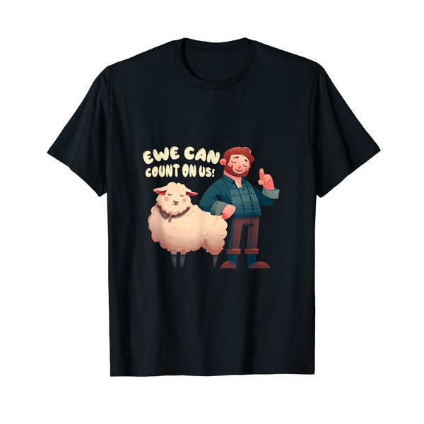 Reliable Shepherds - Ewe's Trusted Friends Shepherd T-Shirt