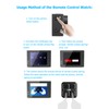 Action Camera Remote Control Watch Adjustable Soft Remote Control Wrist