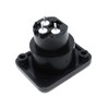 DRUT XLR 3 Pin Female Chassis Panel Mount Connector -