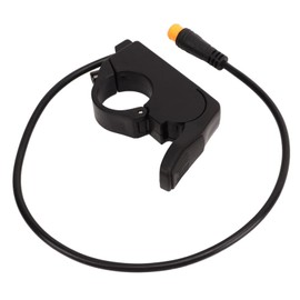 Ebike Throttle, EBike Thumb Throttle, Quick Release 109R 3-Pin Waterproof Connector EBike Handlebar Thumb Throttle for Cycling