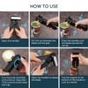 KITCHENDAO Replaceable Can Opener with 2 Extra Blades, Super Sharp