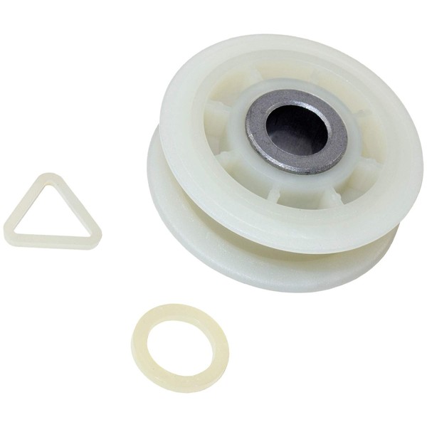HQRP Dryer Idler Pulley Wheel Roller compatible with Whirlpool 3CSP2760BN0