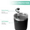 Straw Cover for YETI Cup, 4 Sets Silicone Spill Stopper