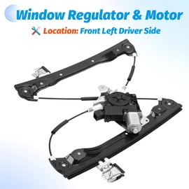 Vurkcy Front Right Passenger Side Power Window Regulator with Motor Compatible with Chevy Cruze 2011-2012 (Up to 04/26/2012) 2 Pins Without Anti-Pinch, Replace OE 748-975