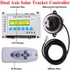 SZMWKJ Electronic Single/Dual Axis LCD Solar Panel Tracking Tracker Track