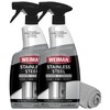 Weiman Stainless Steel Cleaner and Polish - Protects Appliances from