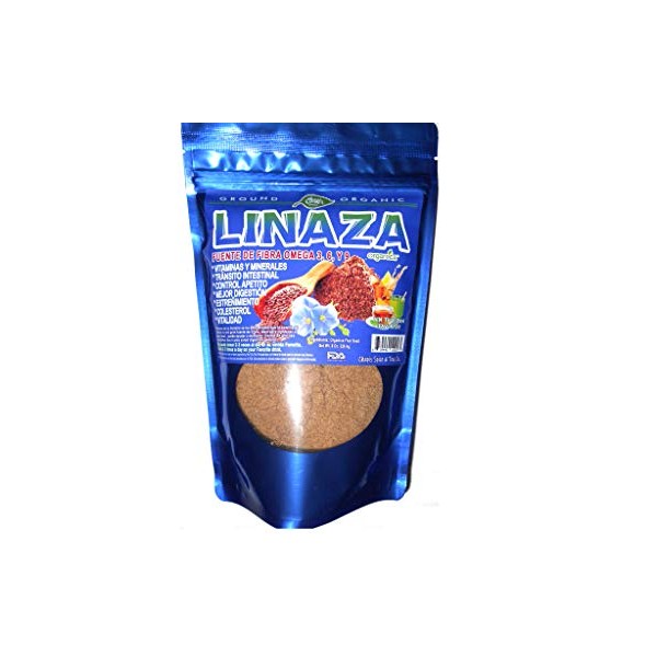 Linaza Molida Organica / Organic Flax Seeds powder Nt Wt 8oz (226g)