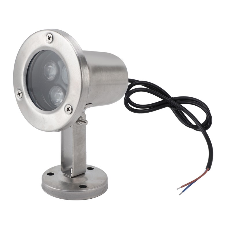 Pond Light 3W LED Stainless Steel IP68 Waterproof Energy Saving