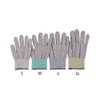 Azul Cut Resistant Gloves, Level 5, No Coat, White, S