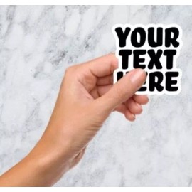 TurnOne 200 count - 3"x3" Die-Cut Vinyl All-Weather Stickers Printed | Made in USA!!!