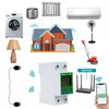 DEWIN Electricity Meter DIN Rail WiFi, Electricity Meter Smart DIN